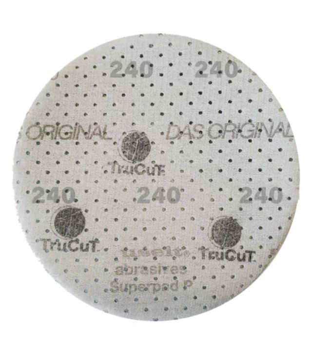 TruCut Sanding Pads - 6" Singles: 0240 TruCut Sanding Pads - 6" Singles: 0240