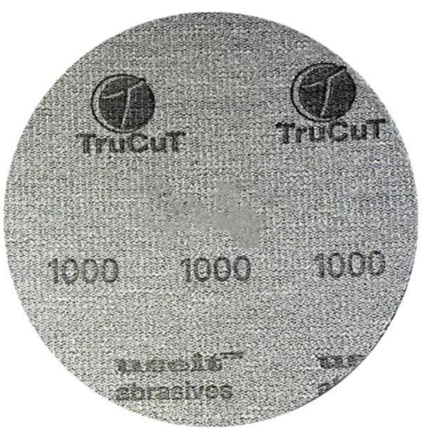 TruCut Sanding Pads - 6" Singles: 1000 TruCut Sanding Pads - 6" Singles: 1000