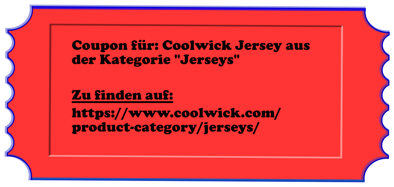 Coupon für: Coolwick Jersey