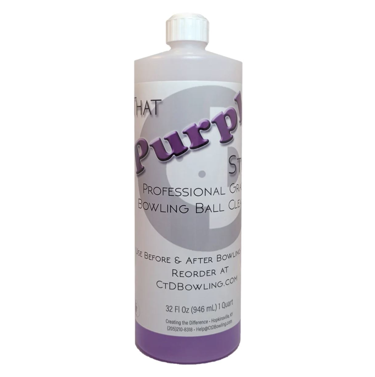 That Purple Stuff | Bowling Ball Cleaner - 32oz (946ml) That Purple Stuff | Bowling Ball Cleaner - 32oz (946ml)