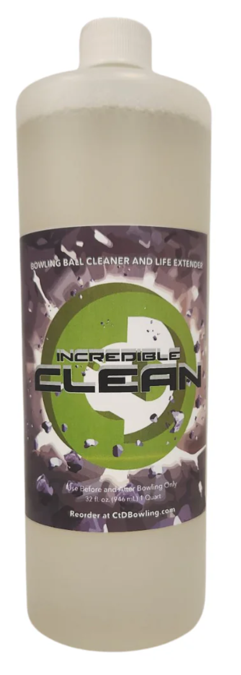 Incredible Clean - Bowling Ball Cleaner and Life Extender - 32oz