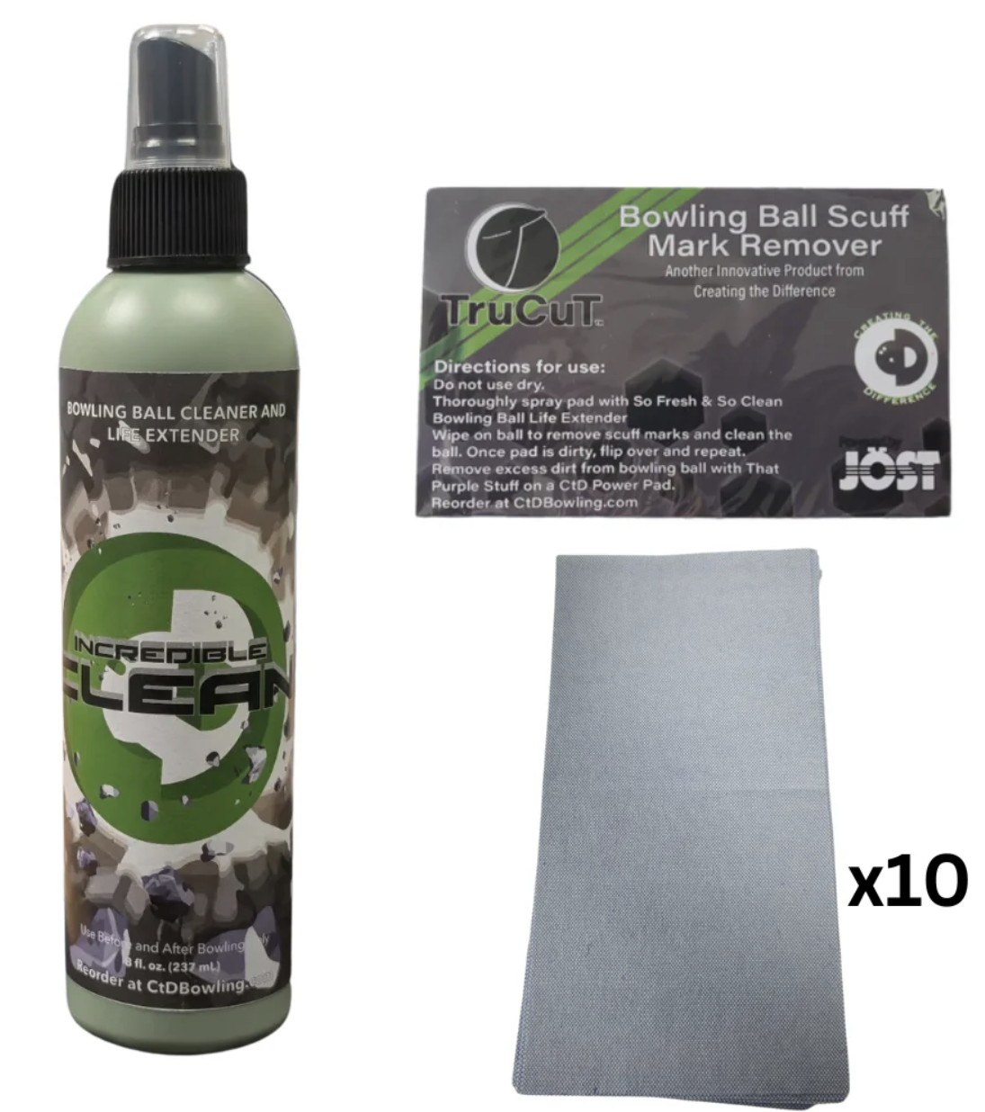 Incredible Clean - Bowling Ball Cleaner and Life Extender